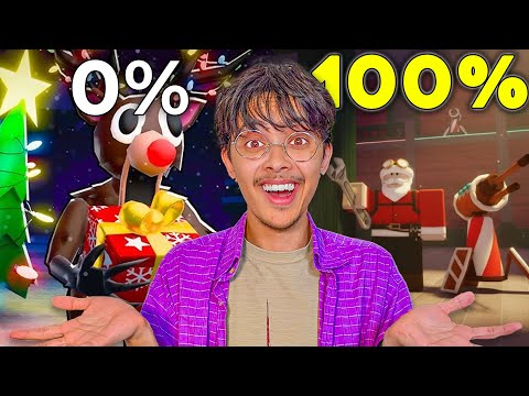 J'ai FINI La Mise à Jour De NOËL De 99 Nuits En SAUVANT Le PÈRE NOËL