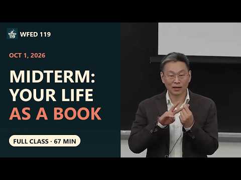 My Life as a Book Midterm Preview & First Team Chants | WFED 119 | Oct 1, 2026