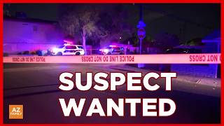 Suspect wanted after young man shot in west Phoenix