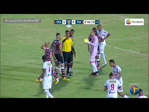 Veja os melhores momentos de Santa Cruz 2 x 0 Itabaiana pela pré-Copa do Nordeste