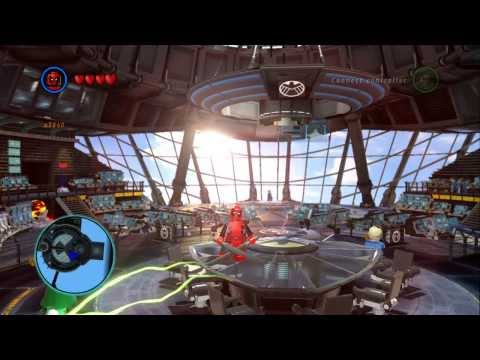 LEGO Marvel Super Heroes - Deadpool Unlocked - All Deadpool Red Bricks Purchased