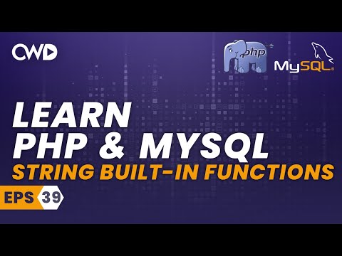 String Built In Functions | PHP for beginners | Learn PHP | PHP Programming | Learn PHP in 2020