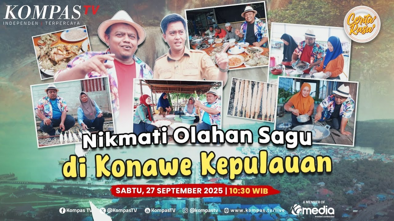 LIVE - Nikmati Olahan Sagu di Konawe Kepulauan I CERITA RASA