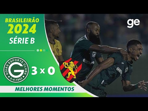 Gols e lances de Goiás x Sport