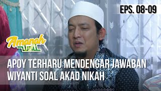 Download lagu AMANAH WALI 3 - Apoy Terharu Mendengar Jawaban Wiyanti Soal Akad Nikah [11 Mei 2019] mp3