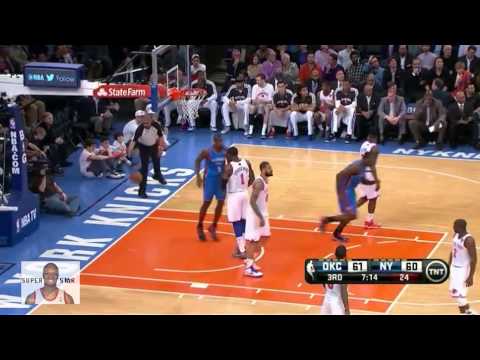 Kevin Durant 34 points vs New York Knicks - Highlights 3/7/2013