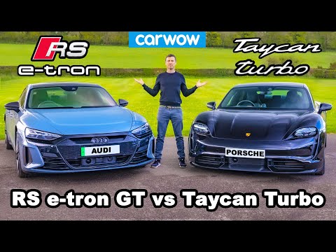 Audi RS e-tron GT vs Porsche Taycan Turbo – ¿cuál es mejor?