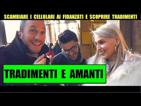 SCAMBIARE I CELLULARI AI FIDANZATI A SAN VALENTINO - Giacomo Hawkman