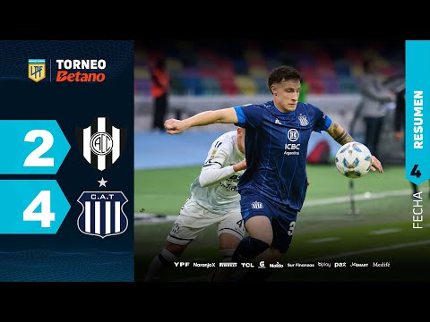CENTRAL CÓRDOBA 2 - 4 TALLERES | Resumen del partido | #TorneoBetano 2024