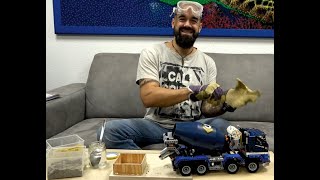 LEGO 42112 Betonmischer LKW im Review: Kann man damit echten Beton mischen?