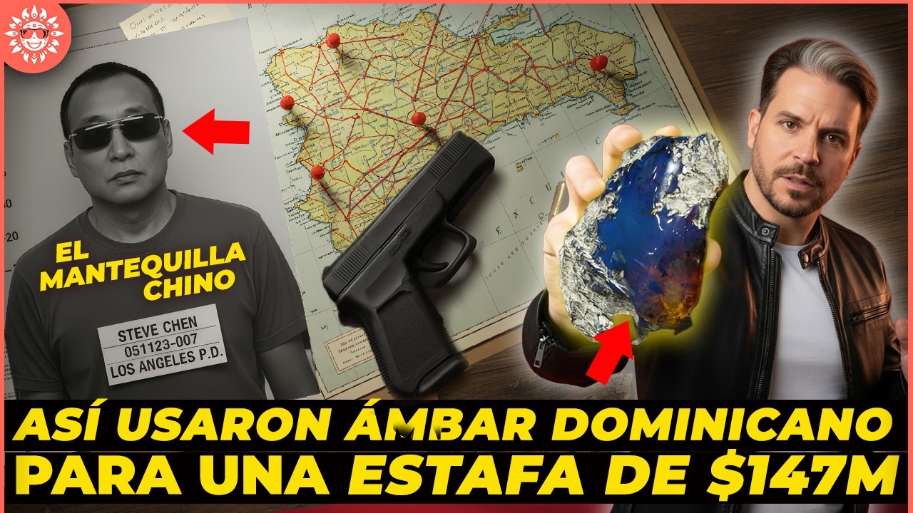Usaron el ÁMBAR DOMINICANO para una ESTAFA MUNDIAL | Historia de GEMCOIN