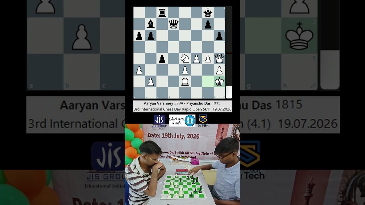 1815 stuns a Grandmaster😮 #Chess #Stun #Shorts
