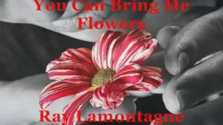 You can bring me flowers ~ Ray Lamontagne