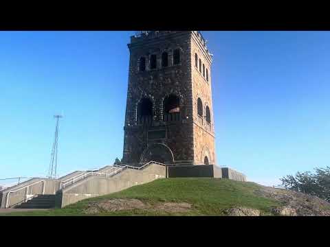 High rock tower in Lynn,Ma