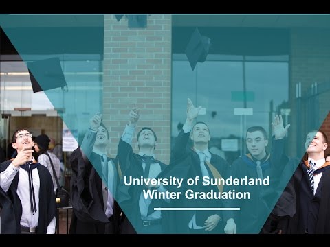University of Sunderland Graduation Ceremony - Thursday 1st December 10:30am