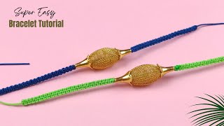 how to make easy bracelet || Globe Studio One