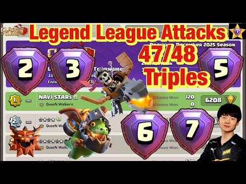 Legend League Attacks February Season Day13 DRAGON RIDER TOTEM With Army Link