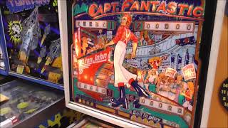 Working On Bally's Super Cool Captain Fantastic Elton John Pinball Machine - Part 1