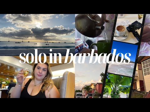 solo in barbados🇧🇧🌴…holiday vlog