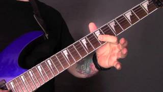 Watain - They Rode On Guitar Tutorial