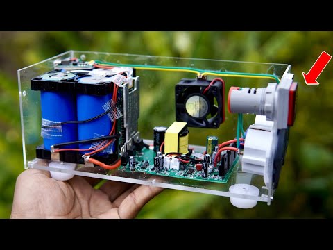 I Built the mini powerful 500W UPS!!! DIY