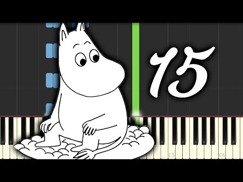 MOOMIN MUSIC 15 [Eternal] - Piano Tutorial (Synthesia)