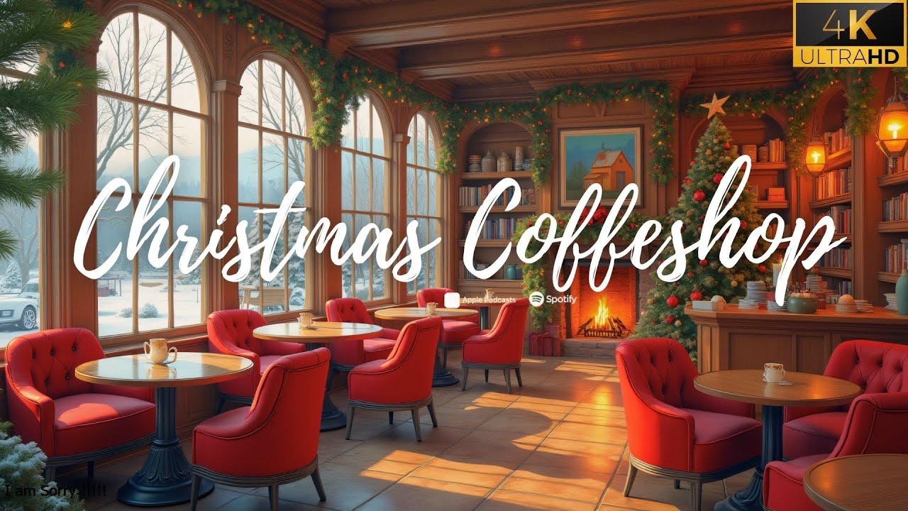 Christmas Jazz Music☕️Upbeat Morning Jazz Coffee Music & Christmas Bossa Nova Piano for Study❄️