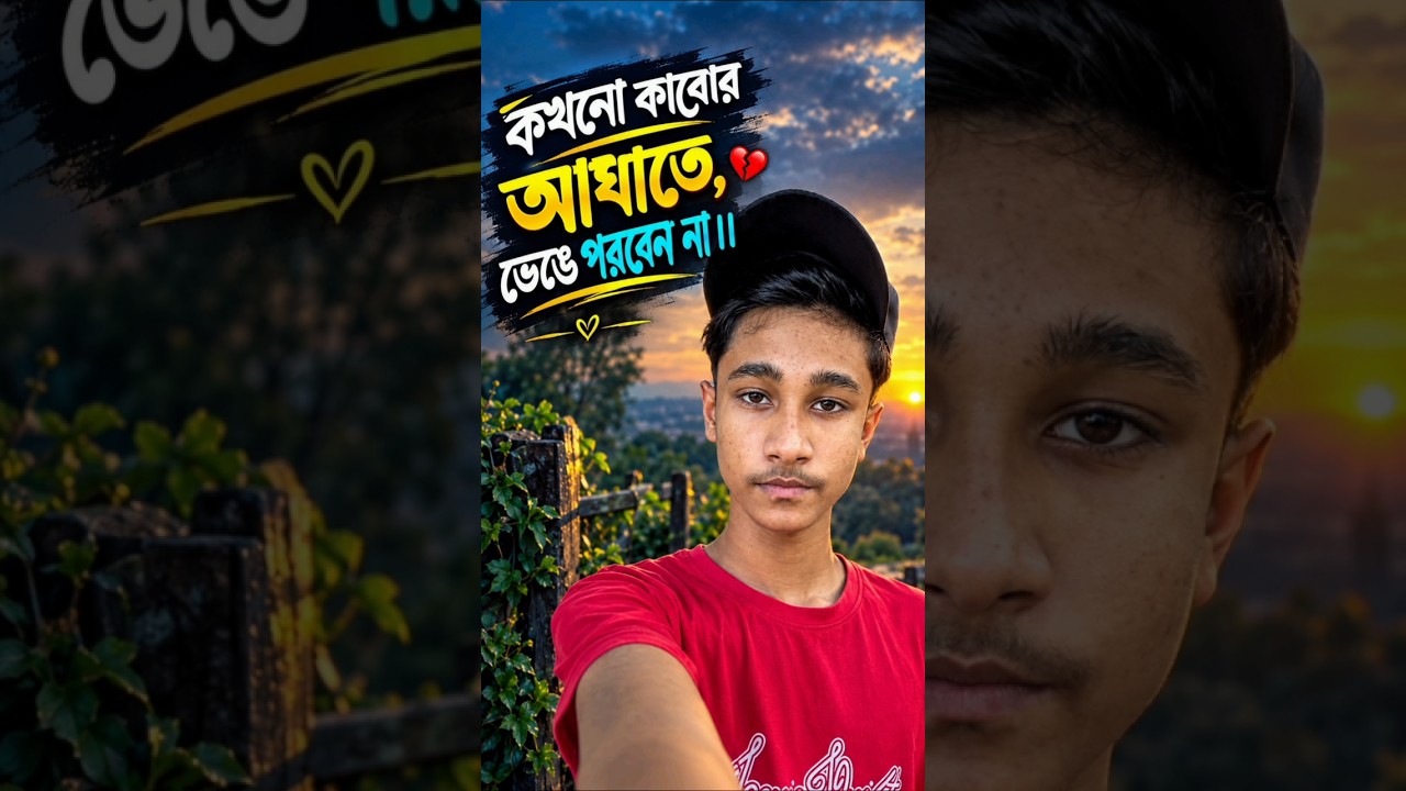 কখনো কারোর আঘাতে ভেঙে পরবেন না 😟💔 #shortvideo #viral #trending #sadlovestory #allah #explore