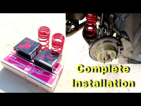 G37 Rear Suspension Overhaul Springs Mounts Shocks Swift KYB TQ Specs Included Infiniti