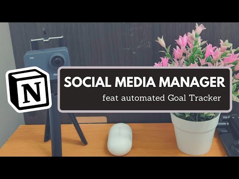 Social Media Manager | Prototion | Get Notion Template