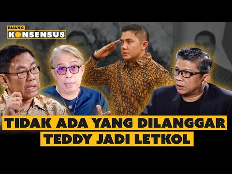 Kenaikan Pangkat Teddy Bisa Dievaluasi Jika Dianggap Tidak Pas❗ | Ruang Konsensus