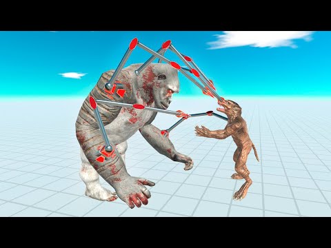 TENTACLES GORO 1 vs 1 EVERY UNIT | Animal Revolt Battle Simulator Update