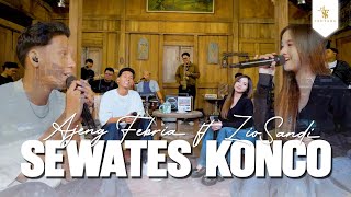 Download lagu Ajeng Febria ft Zio Sandi - SEWATES KONCO | ( Music Live) Santara mp3