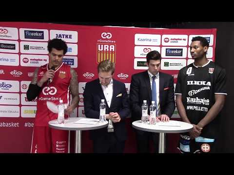Korisliiga: Ura Basket eGameStars vs. Kauhajoki, 8.2.2020 lehdistötilaisuus
