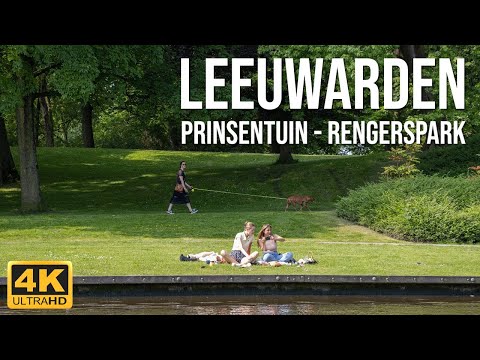Leeuwarden | Spazieren vom Prinsentuin zum Rengerspark in 4K