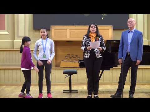 Menuhin Competition 2018, Junior semi-finals results