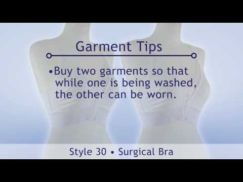 Style 30 - Surgical Bra by Contour video Compression Garments