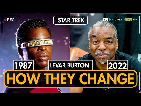 STAR TREK: The Next Generation 1987 Cast Then and Now 2022 How They Changed