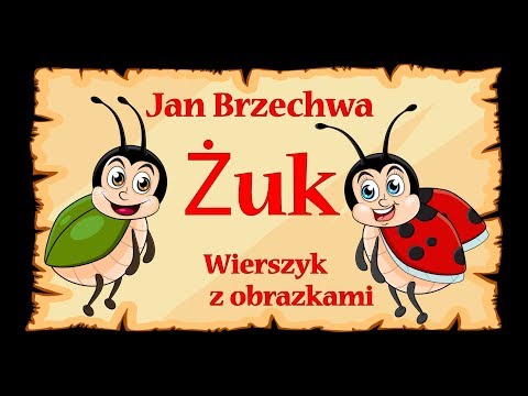 🐞🐞🐞Żuk - Jan Brzechwa - wierszyk, bajka animacja dla dzieci