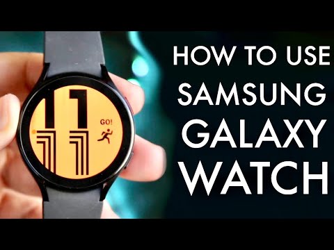 How To Use Your Samsung Galaxy Watch! (Complete Beginners Guide)