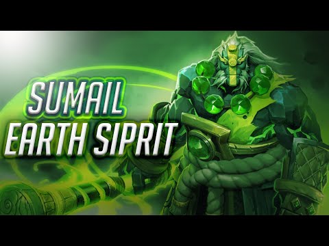 EG.SUMAIL Earth Spirit- Mid Game- Patch 7.20e Full Game Dota 2