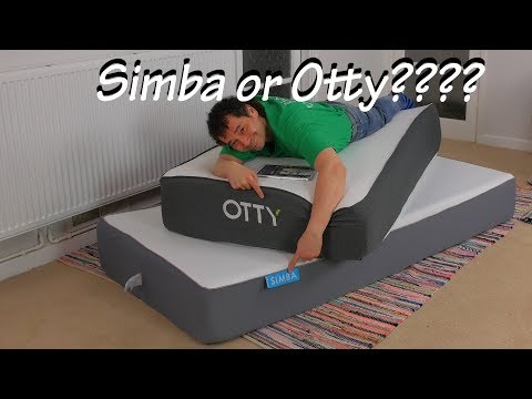 simba mattress vs otty mattress review - full comparison
