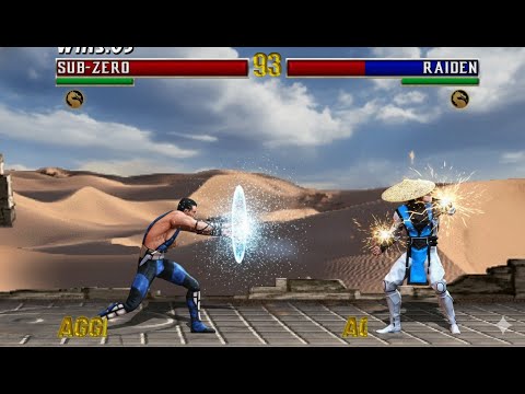 MORTAL KOMBAT TRILOGY REMAKE Beta  teste! Sub-Zero MK3 Gameplay"