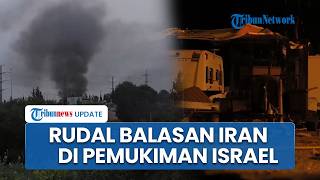 Ledakan Dahsyat Hantam Area Perumahan di Israel Tengah, Pecahan Rudal Meledak Rusak Pemukiman Warga