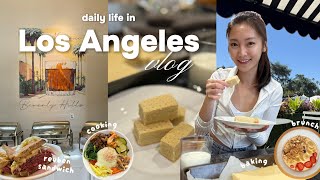 洛杉磯日常vlog｜比佛利早午餐吃到飽🍳自製奶油餅乾+韓式拌飯🍚