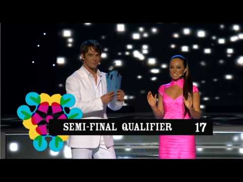 Eurovision 2007 Semi-Final: 10 qualifiers