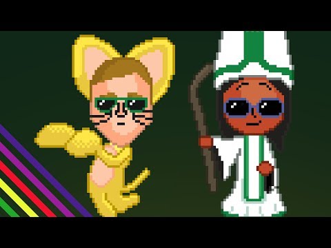 Battle: Greenhorne (World 1) 8-BIT - Miitopia