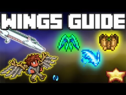 Wings Guide for Terraria