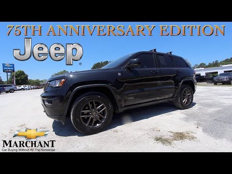 Here's a 75th Anniversary Jeep Grand Cherokee 2016 - REVIEW & For Sale @ Marchant Chevy | May 2018