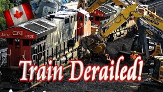 🚆 Lightning Railway Restoration after Train Collision 🚂